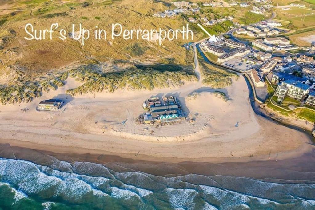 Surf'S Up In Perranporth, Cornwall Coastal Holidays Apartment Екстериор снимка